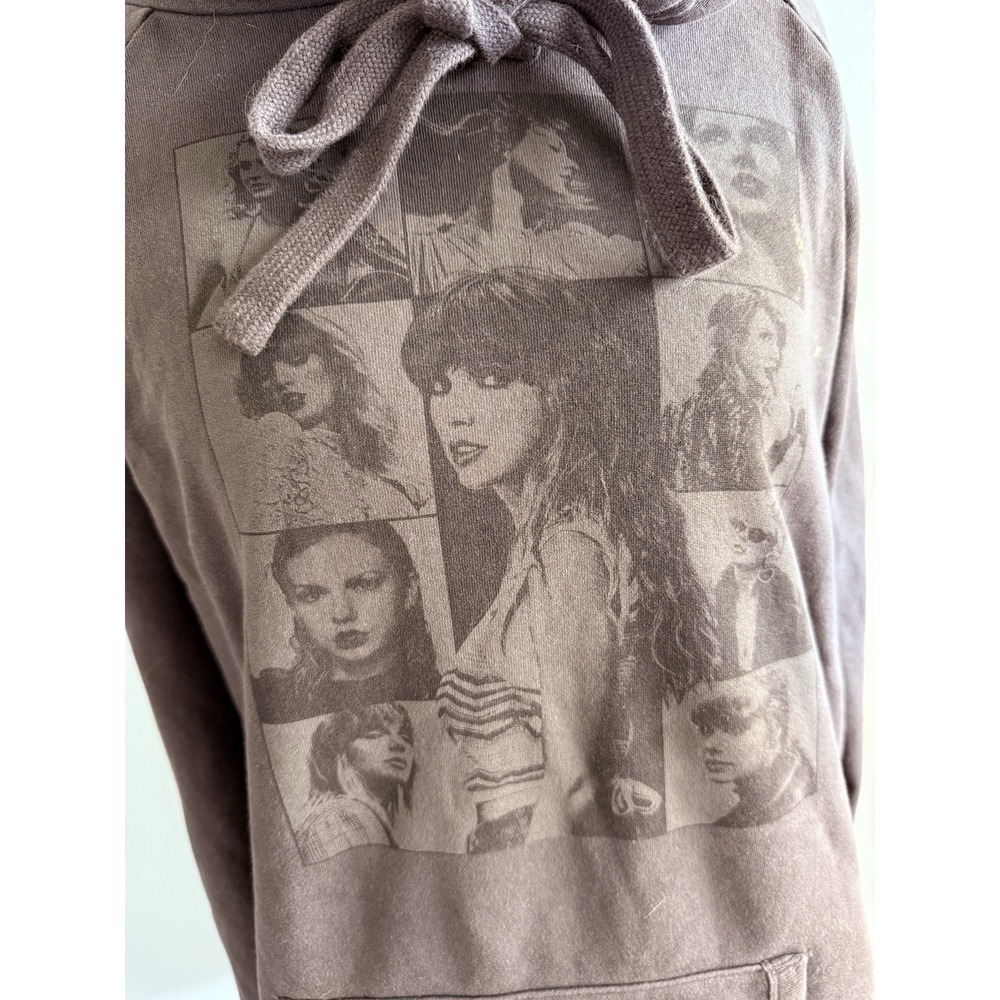 Taylor Swift The‎ Eras USA Tour Hoodie Sweater 2-Sided Gray XL Official Merch - Picture 6 of 10